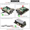 Geekworm X1205 5V UPS HAT Shield for Raspberry Pi 5|Max 5.1V 6A Output|Wide 9-18V Input|Auto Power On|Safe Shutdown|Power Loss Detection Function view 3
