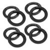 4 Pairs Auto Speaker Adapter Rings 5 Inch ABS Black for Car view 1