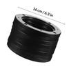 4 Pairs Auto Speaker Adapter Rings 5 Inch ABS Black for Car view 2