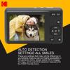 Kodak PIXPRO Friendly Zoom FZ55 Digital Camera (Blue) Bundle with Focus Digital Camera LCD Screen Protectors and 32GB SDHC UHS-I U1 Waterproof Shockproof Anti-Static Memory Card (3 Items) view 4