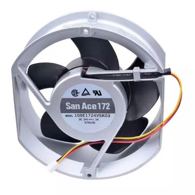 109E1724V5K03 DC24V 1.30A 3-Wire Inverter Cooling Fan 172x150x51mm 172mm