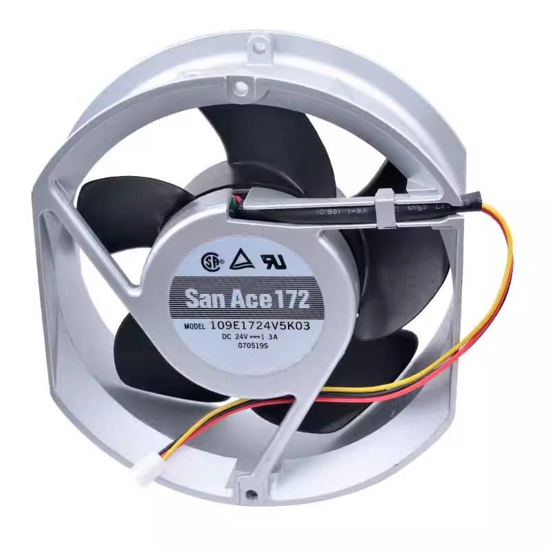 109E1724V5K03 DC24V 1.30A 3-Wire Inverter Cooling Fan 172x150x51mm 172mm