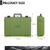 Starlink Mini Case, IP67 Waterproof Hard Travel Case for Starlink Mini Dish Kit & Accessories, Precision Cut Foam Protective Storage with Lock, Outdoor Camping Portable Design (Navy Green) view 3