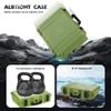 Starlink Mini Case, IP67 Waterproof Hard Travel Case for Starlink Mini Dish Kit & Accessories, Precision Cut Foam Protective Storage with Lock, Outdoor Camping Portable Design (Navy Green) view 4