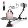 VNATWGOO 360 Degree Spinner Professional Photography Turntable, Rotating Camera Slider Equipment, Surround Photography Spin Platform, for Photography, Product Shooting view 1