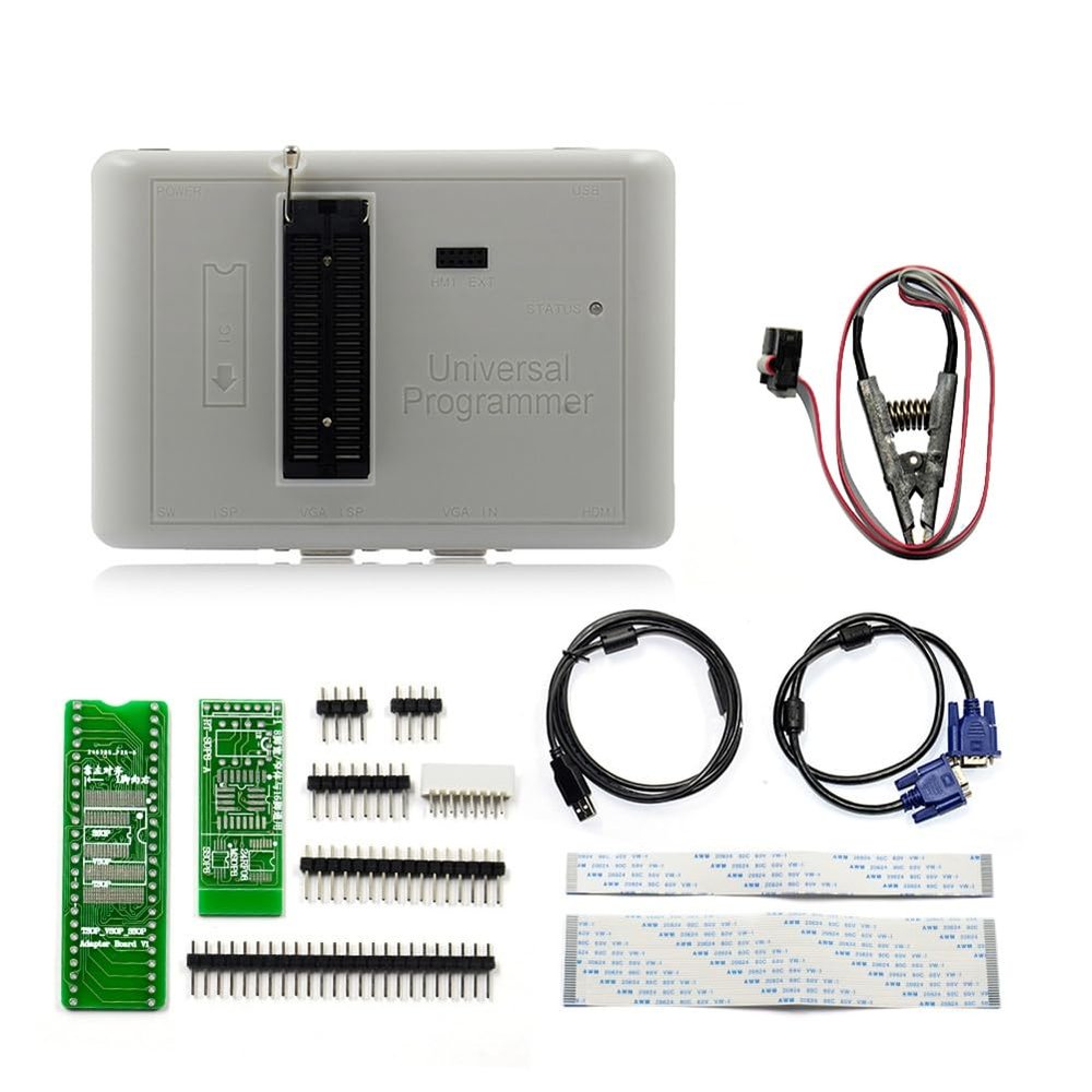 Tassteen EMMC-Nand Flash Extremely Fast Universal Programmer RT809H Programmer LCD Computer Car MCU Mobile Phone Font Burner