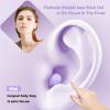Xmenha Small Invisible Mini Earbuds Hidden Wireless Bluetooth for Small Ears Tiny Discreet Hidden Sleep Earbuds for Sleeping Side Sleepers Ear Buds Invisible for Sleeping Headphones Black view 3