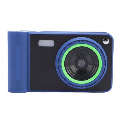 Upgrade Digital Camera, 1080P Digital Point and Shoot Camera with 2.8 Inch Color Screen, 16x Zoom Anti Shake Compact Small Camcorder Built in Fill Light for Students (Blue)