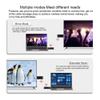 Tassteen 1080P 50M Wireless Receiver Adapter -Compatible Video with LED for Camera Laptop Monitor Projector view 4