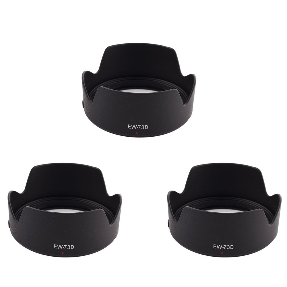 Tassteen 3X EW-73D Lens Hood Shade Protector Cover for EF-S 18-135mm F/3.5-5.6 is