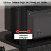 AV Media Stand,5-Layer Open Storage Audio RackCD Player Video Game Console Shelf, for Living Recording Studio Theater(B) view 4