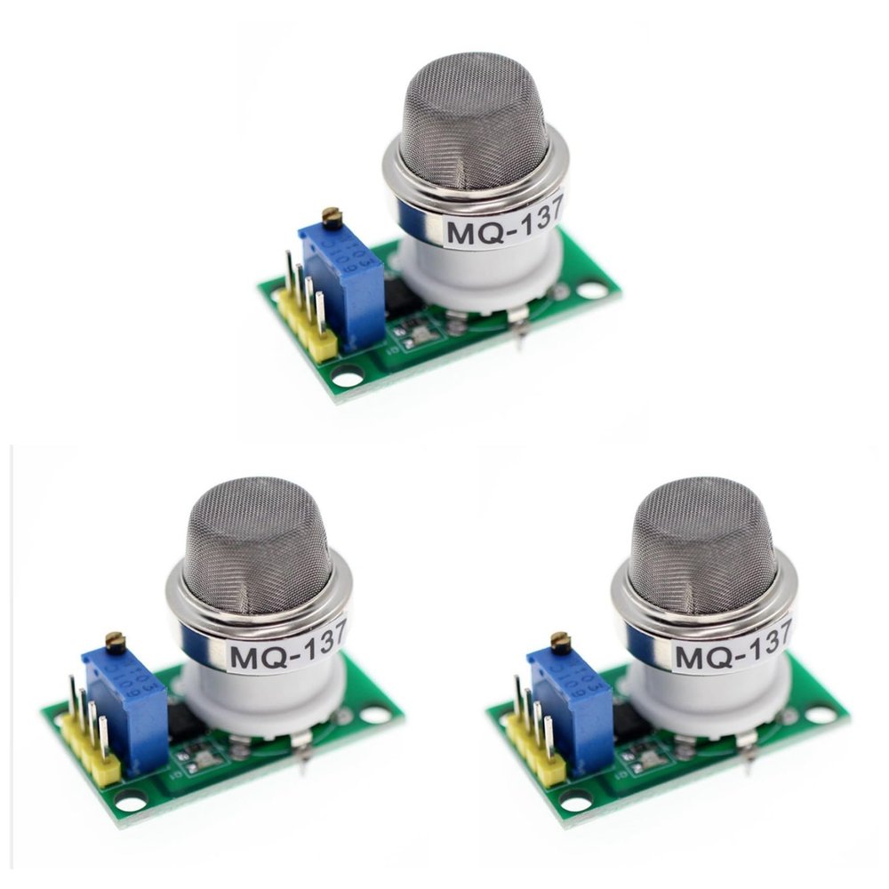 Sprressal 3X MQ137 Ammonia Gas Detection Sensor Module NH3 Gas Sensor Module Appliance Accessories Analog TTL Level Output