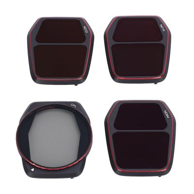 ND & CPL Filters Set for AIR 3S Drone, CPL, ND16, ND32, ND64 Neutral Density Polarizer Multi Function Filters with Aluminum Frame