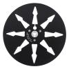 1/4 7 Inch Empty Tape Reel, Aluminum Alloy Recording Takeup Reel with 8 Hole, Replacement Analog Recording Tape Repair Parts Open Reel Tape Accessory (Black) view 2