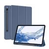 SOENS Soft Silicone Tablet Case Suitable for Samsung Galaxy Tab A9 8.7inch/A9 Plus 11inch Drop-Proof with Pen Slot Stand Cover(Dark Blue,Tab A9 Plus) view 1