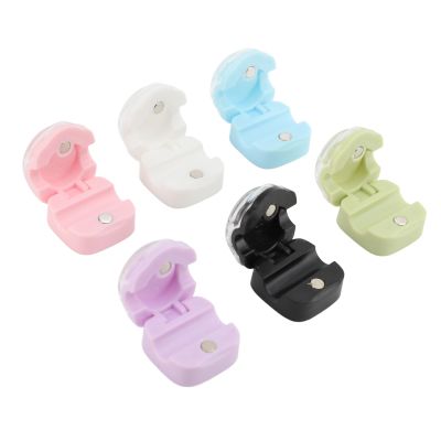 6pcs Magnetic Cord Organizer for Desk, 7.5mm Self Adhesive Adhesive Cord Clips Magnetic Cable Clips Cord Holder Cord Management Clips for Desk and Wall