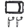 Aluminum Alloy Phone Cage with 1/4inch Screw Port, Cold Shoe Interface for ARRI, Adjustable from 133 175mm, DIY Disassembly Handles, Wide Application for Live Streaming, Media view 1