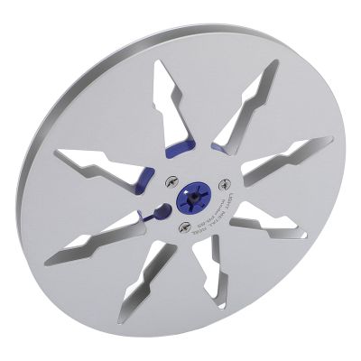 7 x 1/4 Empty Take Up Reel to Reel Small Hub, 8 Holes Empty Tape Reel, 7 inch 1/4 Opening Empty Reel, Aluminum Recording Sound Takeup Reel for Nagra, for Studer, for BASF