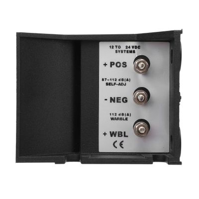 Car Reverse Horn 112dB Water 3 Adjustable Sound Buzzer Warning Alarm Back Up Horn for Truck Excavator DC12V to 48V (YC-315B1)