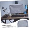 ARTIBETTER Monitor Cover Sleeve for Desktops Washable Oxford Protector for Computer Monitors Guards against Water Dirt Scratches and Daily Wear for Home Office Use view 4
