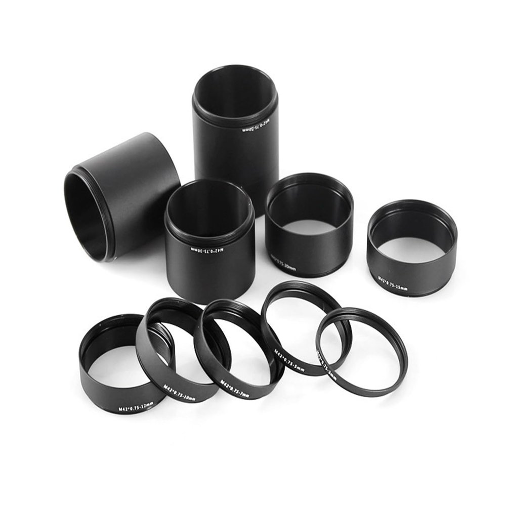 wangzhch Photography M42X0.75 Extended Cylinder 3/5/7/10/12/15/20/30/40/50mm Accessories(5mm)