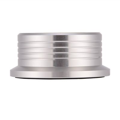 Mtlavishishness Title: High Resolution Improvement: Complete at 50/60Hz Detection Turntable Disc Record Stabilizer (Argento)