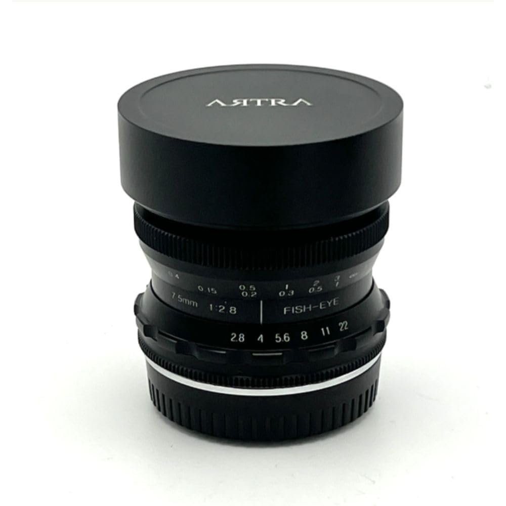 ARTRA LAB OCULILUMEN 7.5mm f2.8 Fish Eye (APS-C) Black Compatible with Canon M