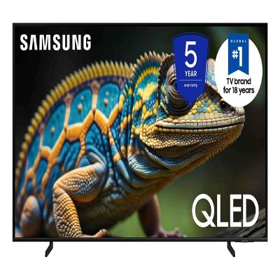 SAMSUNG 75-Inch Class QLED 4K Q60D Series Quantum HDR Smart TV w/Object Tracking Sound Lite, Motion Xcelerator, Slim Design, Gaming Hub, Alexa Built-in (QN75Q60D, 2024 Model)