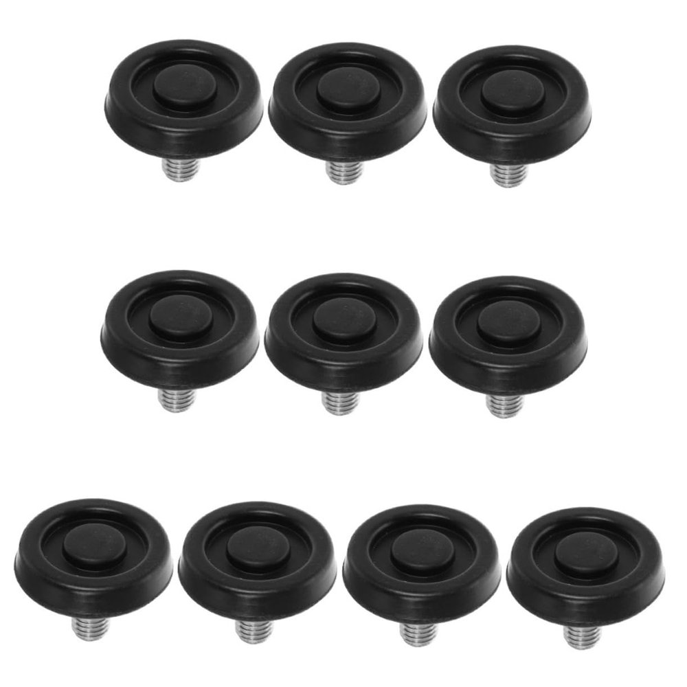 PLAFOPE 10pcs Furniture Leveling Feet for Salon Chair, Heavy Duty Black