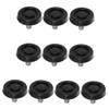 PLAFOPE 10pcs Furniture Leveling Feet for Salon Chair, Heavy Duty Black view 1
