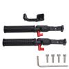 FUZHUI Handle Grip for RS2 Gimbal Stabilizer, Alloy Construction with Rubber Cover, 1/4 Inch Screw Hole and Cold Shoe Mount, Pot Lifting and Surround Shooting Enabled view 1