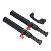FUZHUI Handle Grip for RS2 Gimbal Stabilizer, Alloy Construction with Rubber Cover, 1/4 Inch Screw Hole and Cold Shoe Mount, Pot Lifting and Surround Shooting Enabled view 3