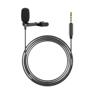 CoudarTitie Lapel Microphone with 3.5mm Jack, Professional External Clip on Lapel Mic Collar Mic for Podcast, Vlogger, Video Conference