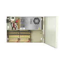 DV-AT1232A-D18 18-Port Power Supply Box  12V DC, 32Amp, Fused Protection