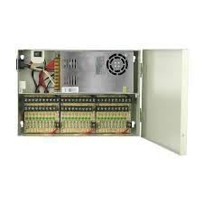 DV-AT1232A-D27 27-Port Power Distribution Box  12V DC, 32Amp for Security Systems
