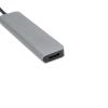 6 in 1 Multifunctional Docking Station, Aluminum Alloy USB Expansion Dock with High Definition Multimedia Interface, USB3.0/2.0, PD, Storage Card, T Flash for Type C Computers view 2