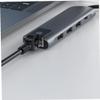 ARTIBETTER Type-c Adapter with Pd Charging Compact USB Hub for Laptop No Driver Required Design for Access view 4