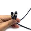 3.28ft M8 6 Pin Male to Female Connector Cable, A Code Straight Profibus Cable Female to Male Electrical PVC Sensors Cable Industrial Molded Cable for Fieldbus Module AWG22 30V 1.5A (1 Meter) view 1