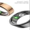 Hoorawwi Smart Ring, IP68 Smart Ring for Women Men w/Sleep Heart Rate Blood Pressure Oxygen Monitor Waterproof Fitness Tracker Pedometer Calories Step Counter Bluetooth Health Ring, Black #7 view 2