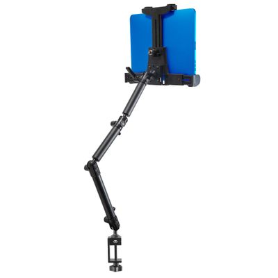 iBOLT AccessiBOLT Dock'n Lock - Wheelchair Locking Tablet Mount (7-10 inch), Secure Clamp Design, Adjustable, Portable Electronic Device Mount, and Communication Devices