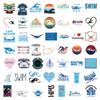 100Pcs Swimming Stickers - Swimming and Swimmer Stickers for Kids Adults Vinyl Waterproof for Laptop, Guitar, Water Bottle Journaling Scrapbooking view 3