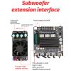 100W 2.1 Channel Digital Sound Power Amplifier Module 200W Subwoofer Output with 5.1 Chip for a 15M Wireless Transfer Range Robust Guard Mechanisms for 3-8 ohms 2-8 ohms Speakers view 4