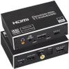 eARC HDMI Audio Extractor Converter 4K@60Hz,HDMI 2.0 to HDMI Audio Extractor Switch 18Gbps with 7.1CH Atmos/eARC/ARC/Toslink/Coaxial/ 3.5mm Audio Out HDCP 2.2 DTS HDR view 1