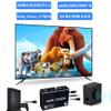 eARC HDMI Audio Extractor Converter 4K@60Hz,HDMI 2.0 to HDMI Audio Extractor Switch 18Gbps with 7.1CH Atmos/eARC/ARC/Toslink/Coaxial/ 3.5mm Audio Out HDCP 2.2 DTS HDR view 3