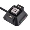 JTLB Desktop PC Case Switch USB Ports Power Reset Audio Microphone Port for Internet Cafes Families view 4