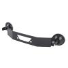 Aluminum Alloy Base Bracket with Two Suction Cups, Mount Kit for Mini Dish Antenna, for Cars, RVs, Boats view 3