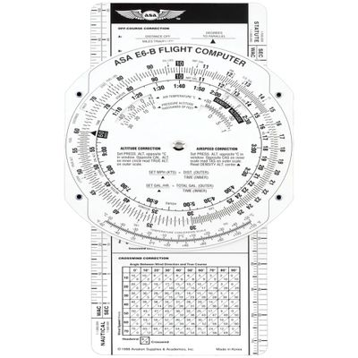 ASA Paper E6B Flight Computer