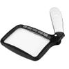 AFPSDLFJDLS Folding Handheld Magnifying Glass with Five LED Lights for Elderly to Read and Read Newspapers view 1