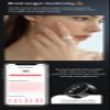 Hoorawwi Smart Ring, IP68 Smart Ring for Women Men w/Sleep Heart Rate Blood Pressure Oxygen Monitor Waterproof Fitness Tracker Pedometer Calories Step Counter Bluetooth Health Ring, Silver #13 view 2