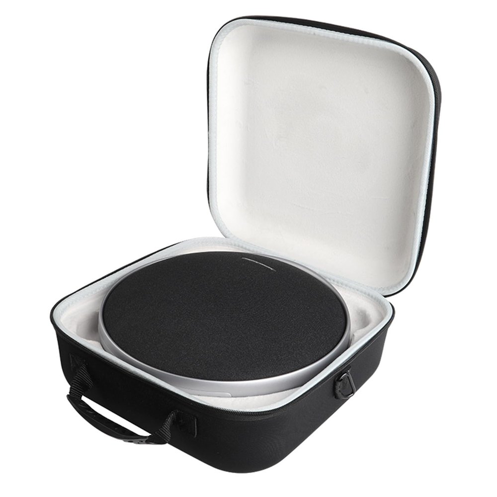Hzycwgone Case for Harman Kardon Onyx Studio 9,Hard EVA Carrying Case Cover Storage Bag w/Shoulder Strap for Harman Kardon Onyx Studio 9 - Portable Stereo Bluetooth Home Speaker and Cable,Black+Gray